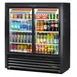 True GDM-41SL-54-HC-LD 47" 2-Section Sliding Glass Door Refrigerated Merchandiser 1 image