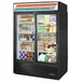 True GDM-47-HC-LD 54" 2-Section Glass Sliding Door Refrigerated Merchandiser, 44 Cu. Ft. 1 image