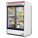 True GDM-47-HC-LD 54" 2-Section Glass Sliding Door Refrigerated Merchandiser, 44 Cu. Ft. 2 image
