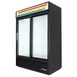 True GDM-47-HC-LD 54" 2-Section Glass Sliding Door Refrigerated Merchandiser, 44 Cu. Ft. 3 image
