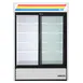 True GDM-47-HC-LD 54" 2-Section Glass Sliding Door Refrigerated Merchandiser, 44 Cu. Ft. 11 image