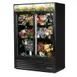 True GDM-47FC-HC-LD 54" Floral Merchandiser, Sliding Glass Doors, 4 Shelves, LED, R290, 1/2 HP, 115V 1 image