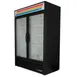 True GDM-49F-HC~TSL01 54" 2 Glass Swing Door Merchandiser Freezer in White 1 image