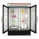 True GDM-49F-HC~TSL01 54" 2 Glass Swing Door Merchandiser Freezer in White 5 image