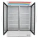 True GDM-49F-HC~TSL01 54" 2 Glass Swing Door Merchandiser Freezer in White 11 image