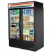 True GDM-49RL-HC~TSL01 54" 2-Section Rear-Loading Glass Door Refrigerated Merchandiser 1 image