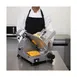 General GSE009 Commercial Meat Slicer – 9" Chrome Knife, 1/6 HP 120W, Belt Drive, Anodized Aluminum, 334 RPM 7 image