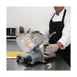 General GSE012 - Manual Gravity Feed Meat Slicer, 12" Blade, 1/3 HP Electric, 308 RPM, Anodized Aluminum, 250W, Belt Drive 6 image