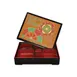 GET 00219-F Fuji™ Bento Box, 10-1/2" x 8-1/4" x 2-1/4" 5‑Comp Set with Cover & Tray, ABS - 1 Dozen 1 image
