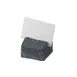 GET 1065052 Frilich Accessoire Label Holder, 2-3/4" x 1-1/2" x 3-1/5", Basalt 1 image