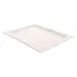GET 15003074028 Cheforward Sustain Tray, 15"L x 11 3/4"W x 3/4"H, Rectangular, White, Melamine 1 image