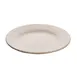 GET 15003216028 Cheforward Sustain Rim Plate, 10" Dia. x 1"H, Round, White, Melamine Dishwasher Safe 1 image
