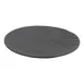 GET 15003217023 Sustain Plate, 11-1/4" Dia. X 2"H, Round, Coupe, Melamine, Smoke 1 image
