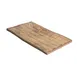 GET 15004072036 Cheforward Transform Tray, 10-3/5"L x 6-1/10"W x 1"H, Melamine, Wood Grain Finish 1 image