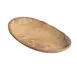Get 15004083036 Cheforward Plate 10-1/4"L x 6-1/10"W x 1-3/5"H Oval BPA‑Free Melamine Wood Grain 1 image