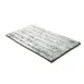GET 15005073006 Cheforward Endure Tray, 13-3/4"L x 8-1/4"W x 1-1/10"H, Rectangular, Melamine, Grays 1 image