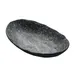 GET 15005081007 Cheforward Endure Plate, 9-1/10"L x 5-1/2"W x 1-3/5"H, Oval Melamine Gray 1 image