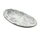 Get 15005083006 Cheforward Endure Plate, 10-1/4"L x 6-1/10"W x 1-3/5"H, Medium, Oval, Melamine, Gray 1 image