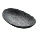 Get 15005083007 Cheforward Plate, 10 1/4"L x 6 1/10"W x 1 3/5"H, Oval, Melamine, Weathered Pewter 1 image