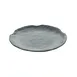 GET 15005111005 Endure Plate – 10" Dia. x 1-2/5"H, Round, Weathered Onyx, Melamine, Gray 1 image