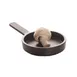 GET 15007041012 Fry Pan, 7" x 5" x 1.79", 5.40 Oz, Black Melamine, Cast Iron Look, Dishwasher Safe 1 image