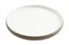 GET 21379-TOH/SND Hatch Plate, 10-1/2" Dia. X 1"H, Round, Honey/Sandstone Two-Tone Melamine 1 image
