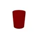GET 2206-1-R Tahiti™ Juice Tumbler, 6 Oz, Red, Textured, SAN, 2-5/8" Dia. x 3-1/4"H - 1 Dozen 1 image