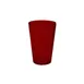 GET 2216-1-R Tahiti Red Textured 16oz Beverage Tumbler, 3-7/16" Dia × 5-1/4" H, BPA‑Free SAN, 1 Dozen 1 image
