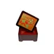 GET 230-2-F Fuji™ Don Jyu Box, Plastic Box & Cover, 6-1/2" W x 5-1/2" D x 3" H - 1 Dozen 1 image
