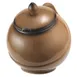 GET 2757154 Frilich Nature Bowl, 1.6 Qt 51 Oz Caramel China, 6-7/10" Dia x 7.5" H, General Use 1 image