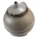 GET 2757157 Frilich Bowl with Lid, 1.6 Qt (51 oz), 6.7" Dia x 7.5" H, Gray China General Use 1 image