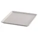 GET 2935330 Frilich Raiser Plate, 13"W x 13"D x 3/4"H, Square, White, China 1 image