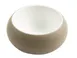 GET 31077-TOH/SND Cup, 8 Oz, 4.5"L x 4.5"W x 2.1"H, Beige Melamine, Honey & Sandstone Exterior 1 image