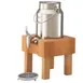 GET 3131042 Frilich Milk Dispenser, 1.3‑Gallon (5 L) 8.9"×8.7"×16.3" Stainless Steel Valve - Set 1 image