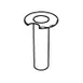 GET 3131213 Frilich® Replacement Ice Tube, Stainless Steel 1 image