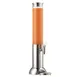 GET 3158070 Frilich Connect Juice Dispenser 3.2 Qt Acrylic/Steel, 6.7"" x 27"" H, Lid & Faucet- Set 1 image