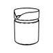 GET 3170111 Frilich® Replacement Bottom Body, Stainless Steel 1 image