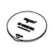 GET 3177312 Frilich Replacement Lid, Clear Plastic, Fits Cereal Flute EB549E & 3SA015 1 image