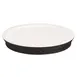 GET 3255051 Frilich Picknick Set, 16" Dia. x 2-3/4" H Round Tray, China Plate, Wicker Basket - Set 1 image