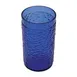 GET 3312-CB Waikiki Tumbler – 12 Oz, 2-3/4" Dia. x 4-7/8" H, Cobalt Blue, Pebbled, SAN - Dozen 1 image