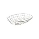 GET 4-20144 Clipper Mill Grid Basket - Oval, Chrome Plated, 9-3/4" x 6-1/4" x 2-1/4", Serving Basket 1 image