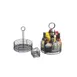 GET 4-31862 Sugar Caddy, 3-1/2" X 2-1/2" X 2-1/4", Iron Teflon Coated, Black 1 image