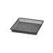 GET 4-35999 Grid Basket, 9" X 9" X 1", Square, Iron Polyethylene Coated, Black 1 image