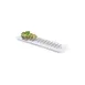 GET 4-81828 Mini Taco Holder, 15" x 2" x 1", Stainless Steel, Holds 11 or 12 Tacos 1 image