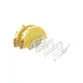 GET 4-81859 Clipper Mill Taco Holder, 7-3/4" x 2-1/2" x 1-1/2", Holds 4-5 Tacos, Stainless Steel 1 image