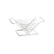 GET 4-82021 V-Shaped Basket, 8" x 3-1/2" x 3", Stainless Steel with Handles 1 image