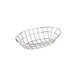 GET 4-82144 Grid Basket, Oval, 9-3/4" x 6-1/4" x 2-1/4", Stainless Steel 1 image