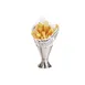 GET 4-87888 Clipper Mill Fry Cone Basket, 3-1/4" Dia. x 4-1/4" H, Stainless Steel Brushed 1 image