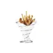 GET 4-88807 Clipper Mill Fry Cone Basket, 7" Dia. x 7" H, Stainless Steel Restaurant Food Serving 1 image