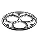 GET 6242520 Frilich Replacement Cooling Pack Holding Insert, White 1 image